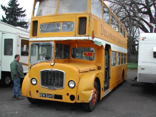 The Vintage Double Decker Bus Shop & Friends