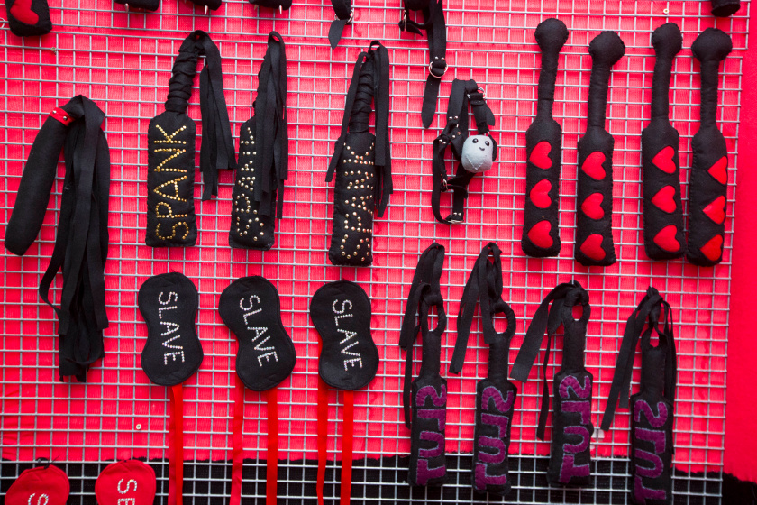 50 Shades of Felt: Inside London's Pop-Up Material Sex Toy Shop.