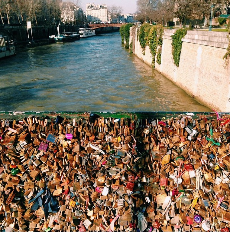 Take Home a Piece of the Paris Love-Locked Bridges